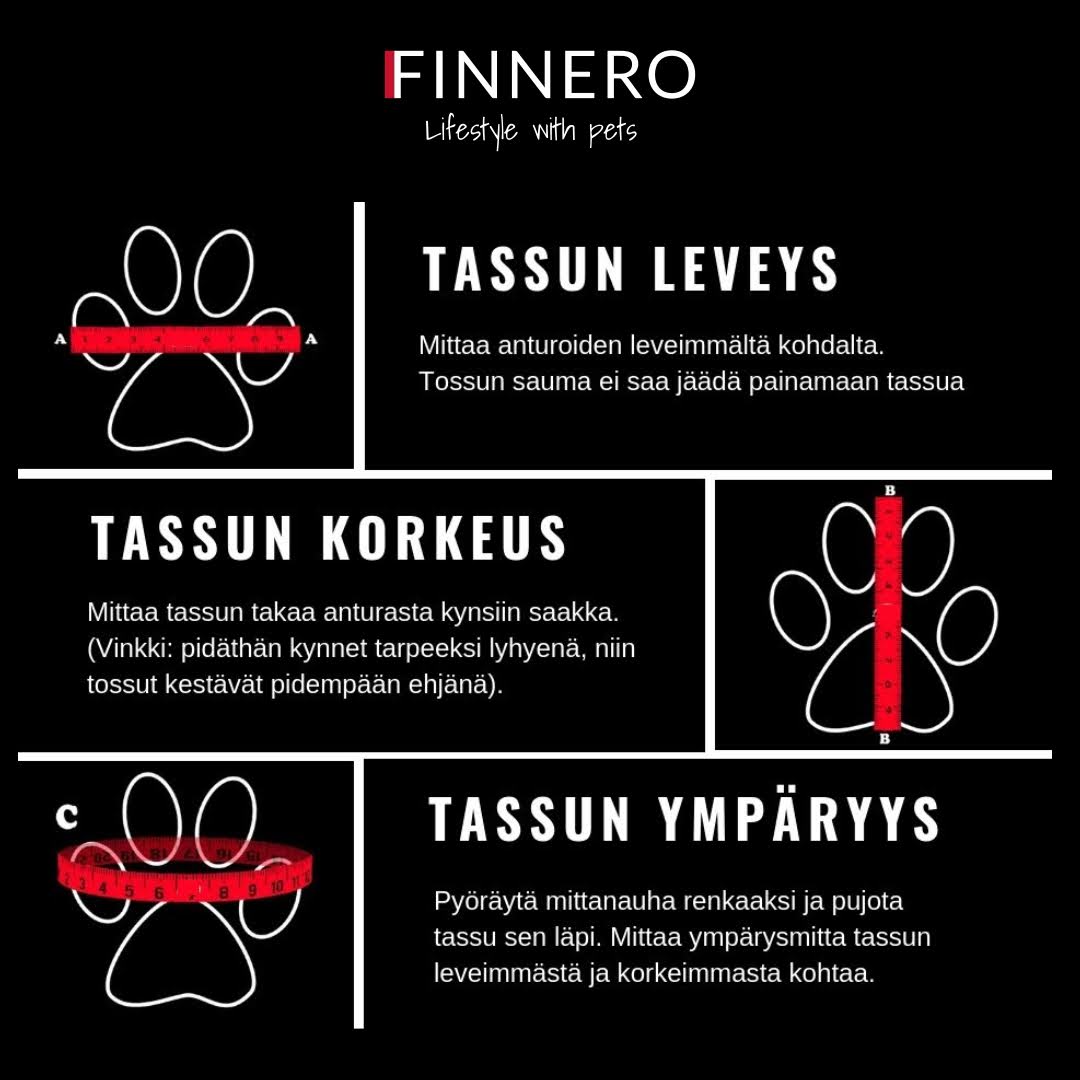 Halla reflective dog slippers