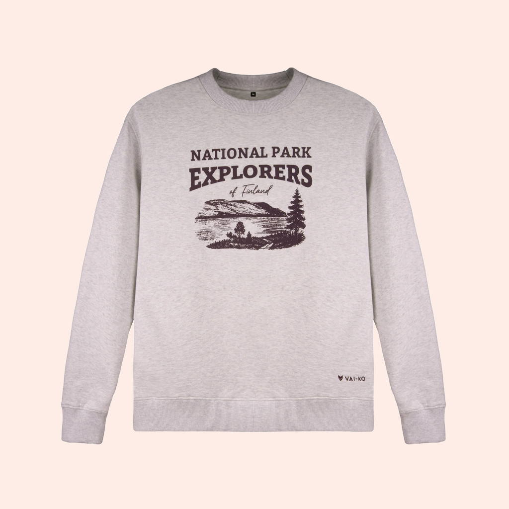 National Park Explorers Miesten Collegepaita
