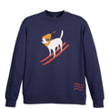 Ski Dog Sweater - Navy