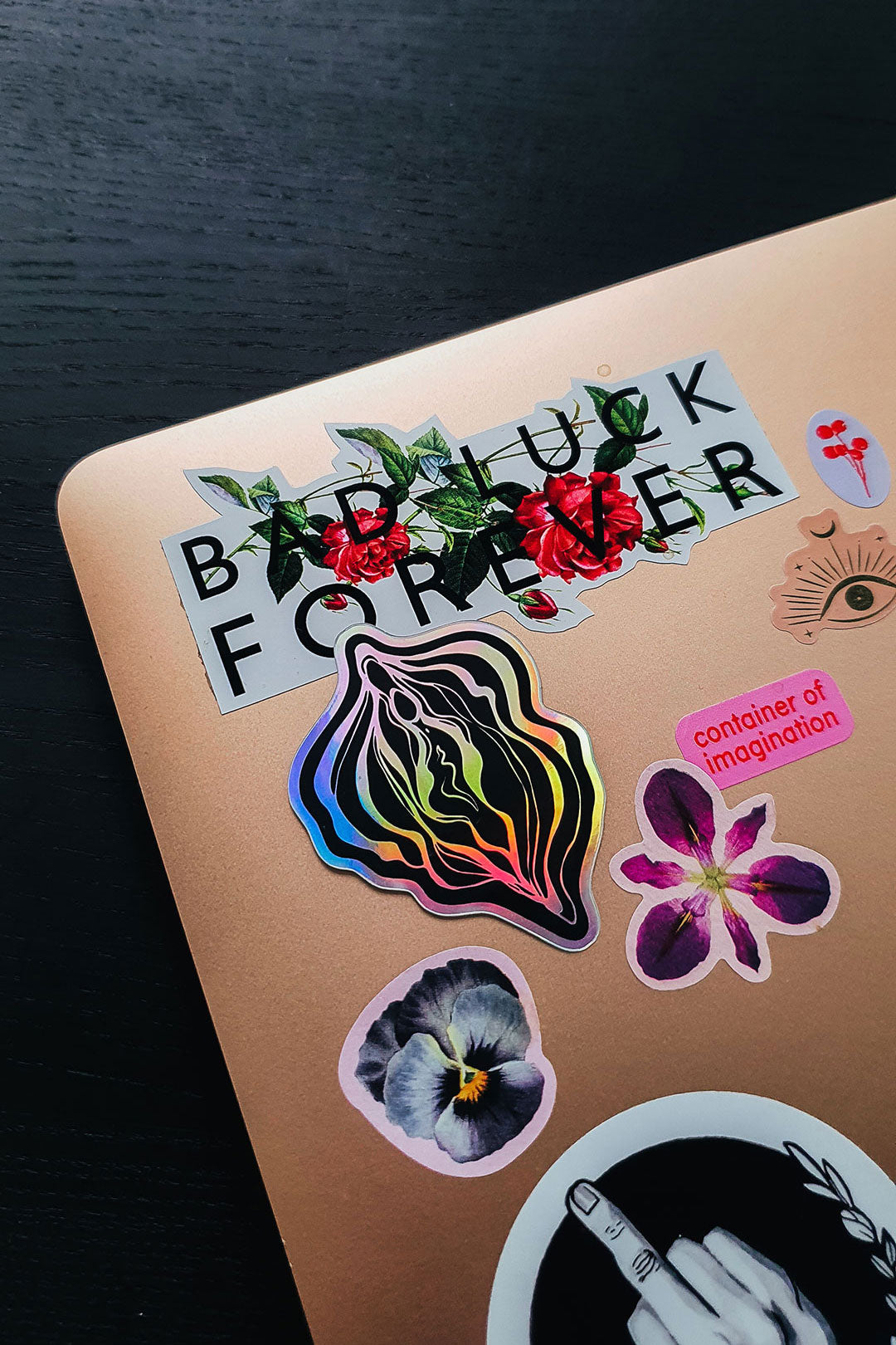 Vulva sticker