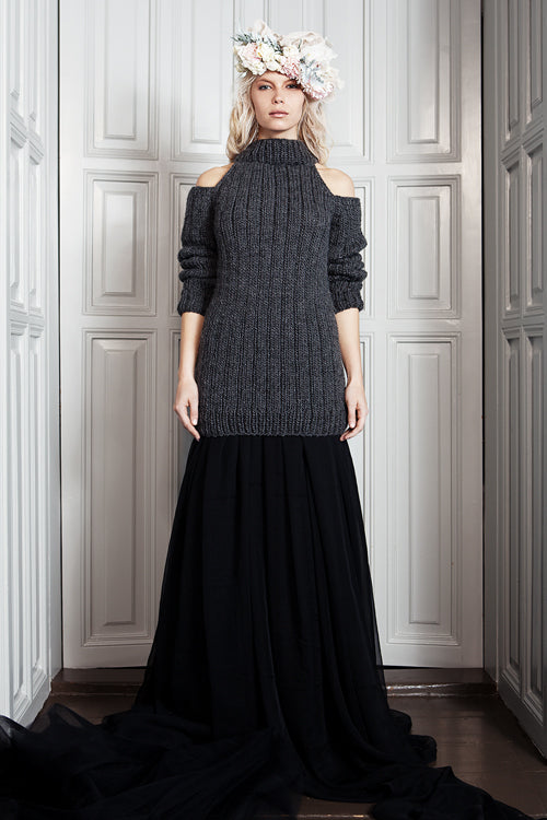 Aura Handknitted Short Dress